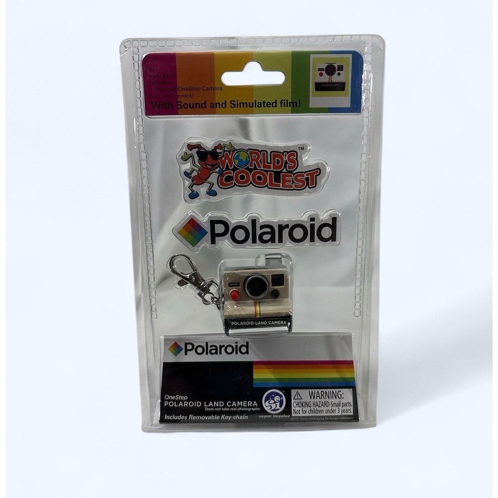 Polaroid Land Camera Mini World's Smallest1 W/ Sound &simulated Film!